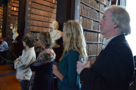 Launch ceremony, the Long Room, TCD
